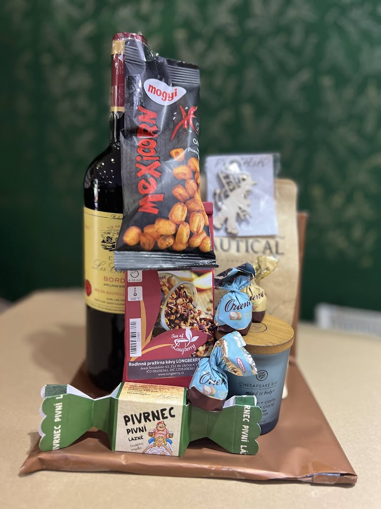 Dárkové balíčky a koše