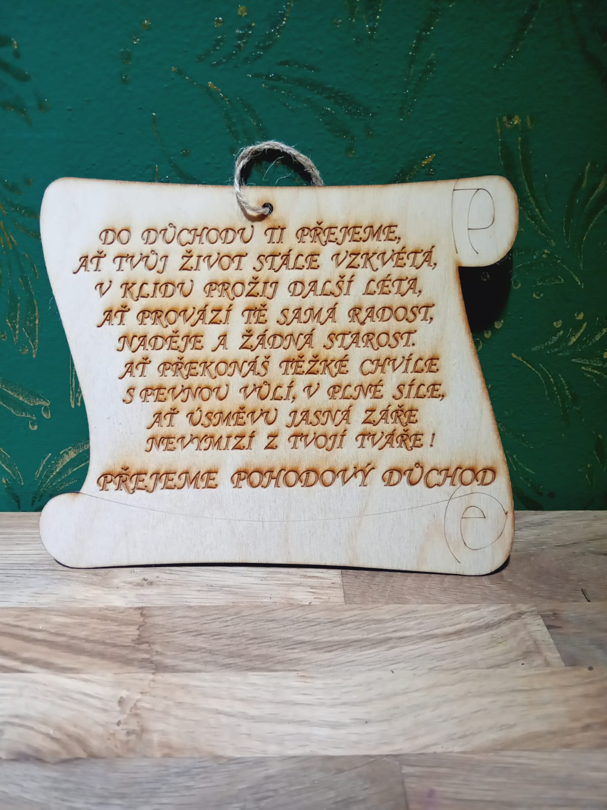 Destička pro prarodiče