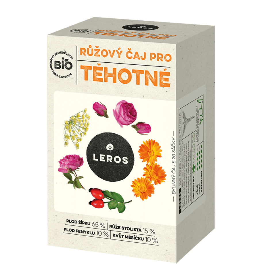 Bio Růžový čaj pro těhotné