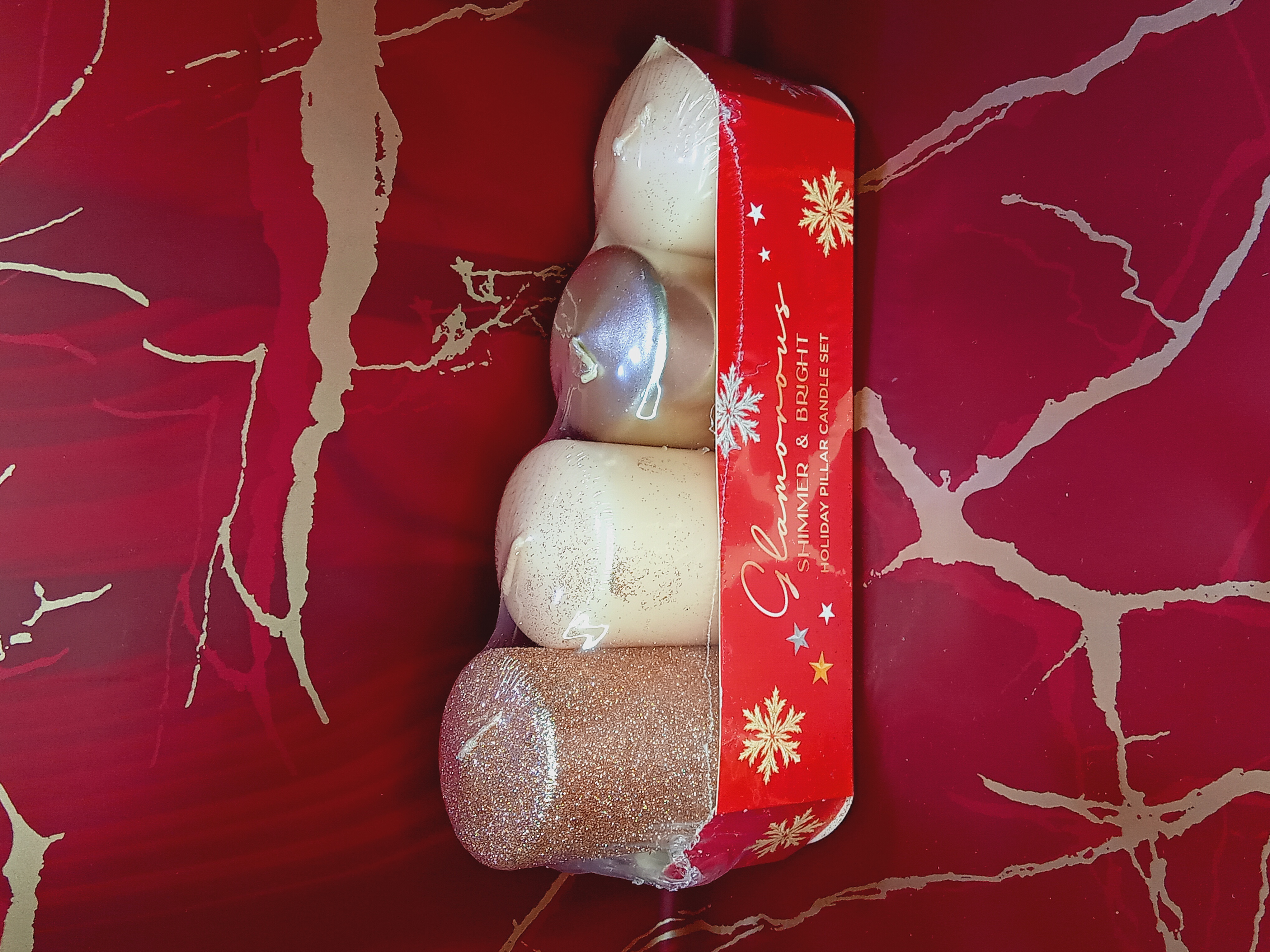 Glamorous- svíčky-válec