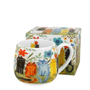 Hrnek Baňák - Kočky na zahradě