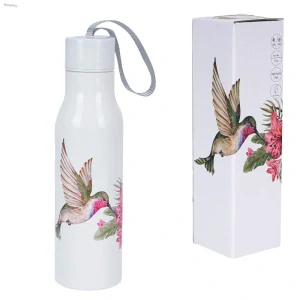 Termoláhev 500 ml kolibřík – nerezová termo láhev na čaj a kávu