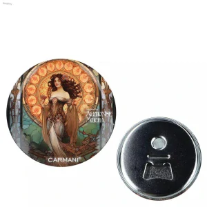 Otvírák na láhev s magnetem Alfons Mucha – otvírák na pivo