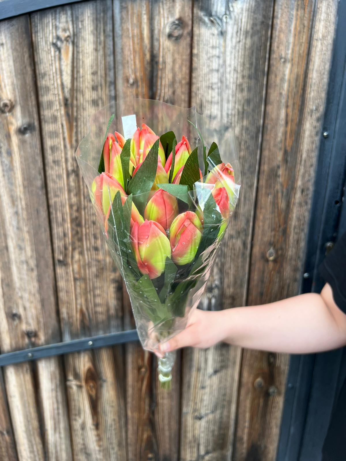 Umělé květiny-tulipány