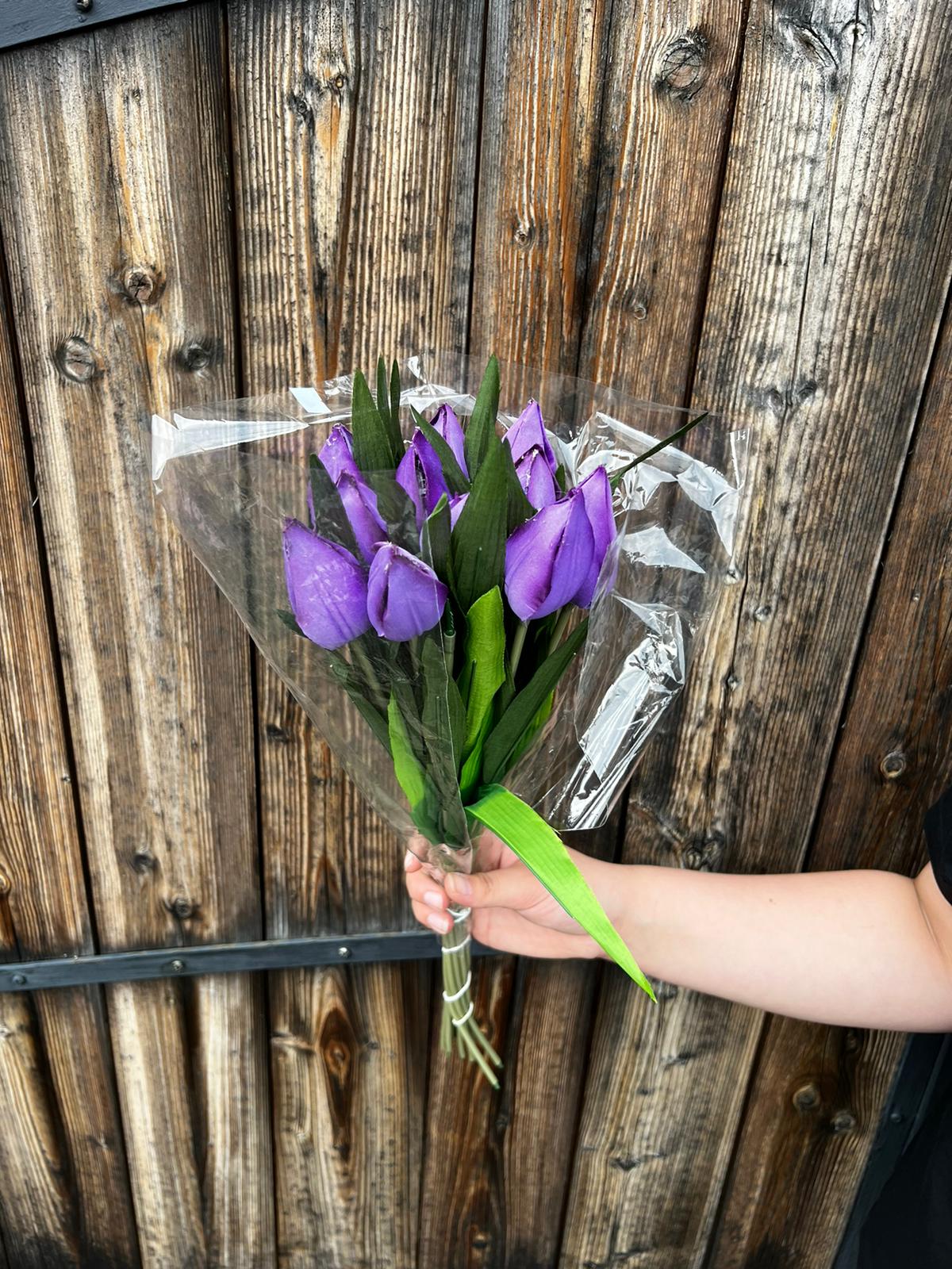 Umělé květiny- tulipány