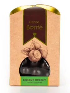Lískové ořechy v hořké čokoládě