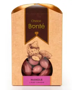 Mandle v ruby čokoládě