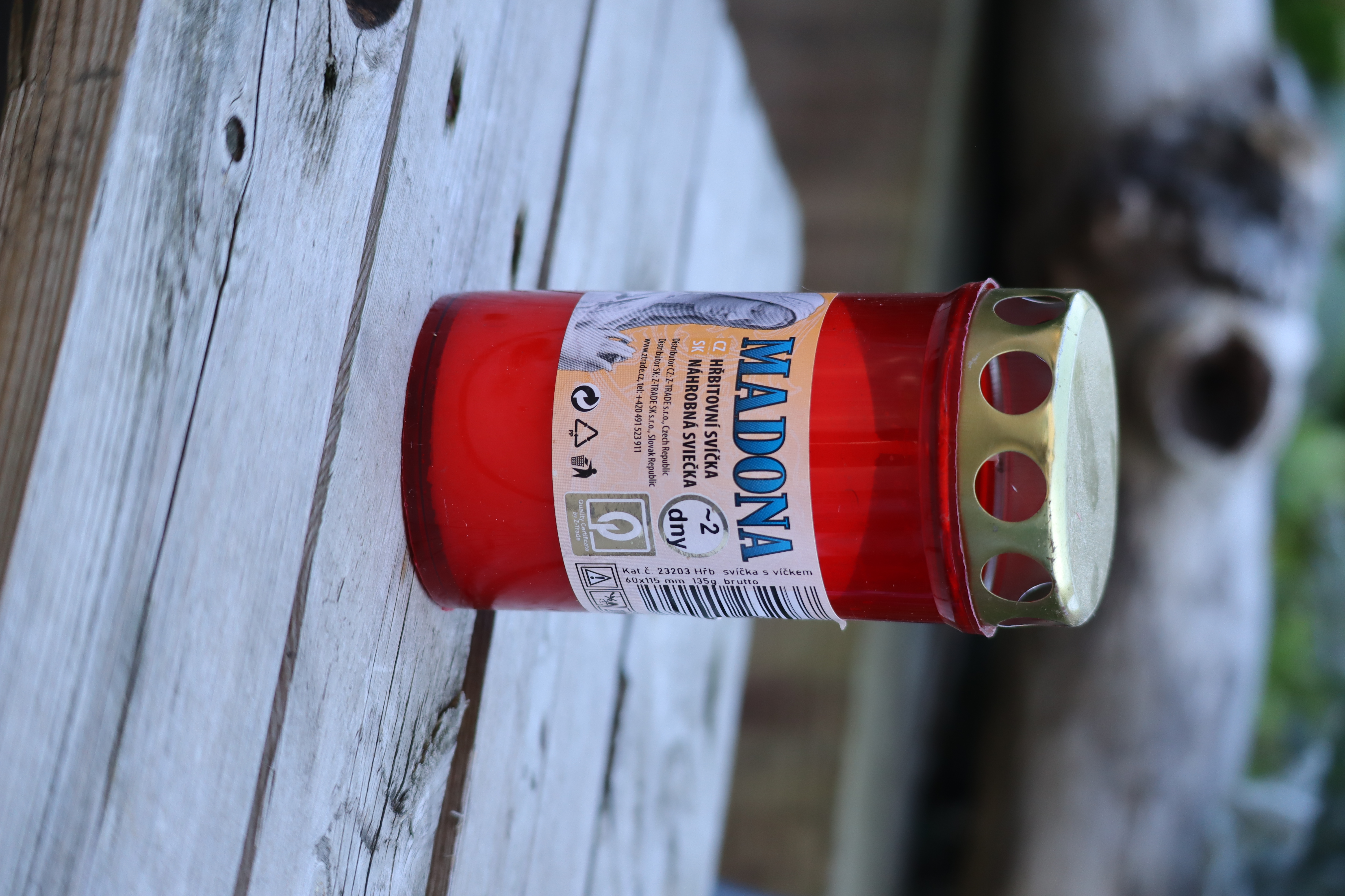 Svíčka na hřbitov 