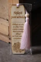 Dřevěná záložka - Nejlepší paní učitelce