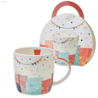 Hrnek 300 ml v srdci - párty