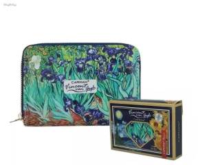 Peněženka na zip Vincent van Gogh "Kosatce"