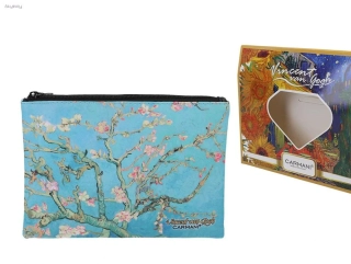 Kosmetická taška se zipem Vincent van Gogh "Mandlovník"