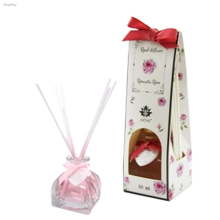 Tyčinkový aroma difuzér 50 ml - Romantic rose