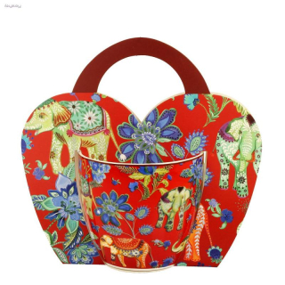 Hrnek 460 ml v srdci - Ankur red